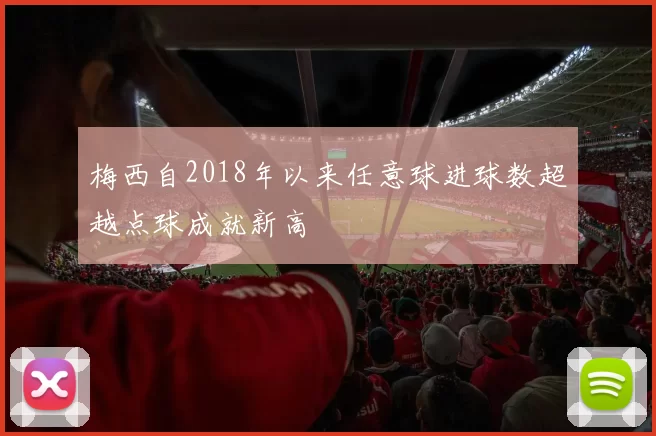 梅西自2018年以来任意球进球数超越点球成就新高