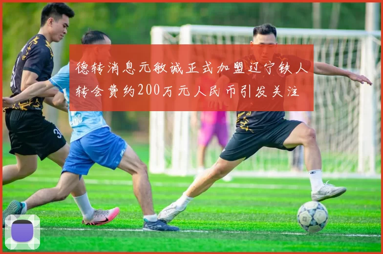 德转消息元敏诚正式加盟辽宁铁人转会费约200万元人民币引发关注